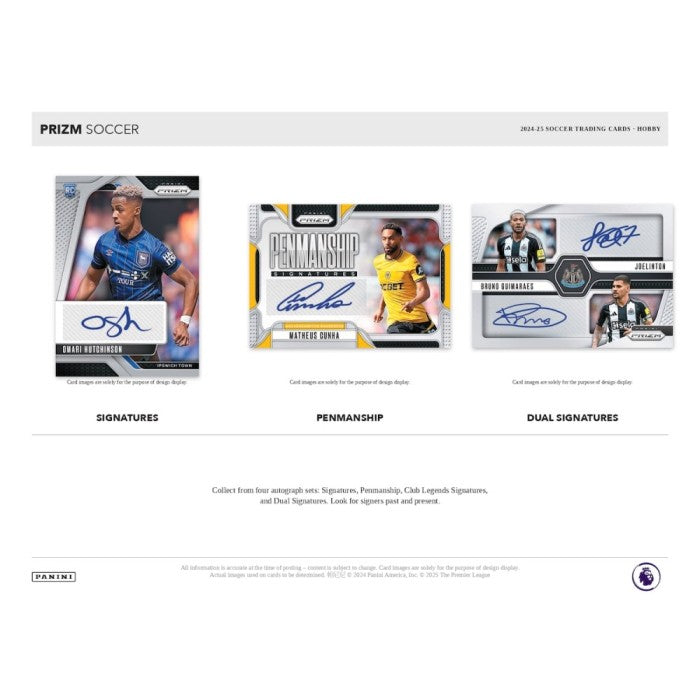 2024-25 Panini Prizm English Premier League Soccer Hobby 12-Box Case