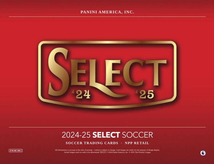 2024-25 Panini Select Premier League EPL Soccer Mega 20 Box Case
