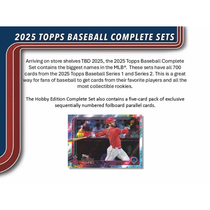 Pre Order - 2025 Topps Baseball Factory Set (Hobby Version)