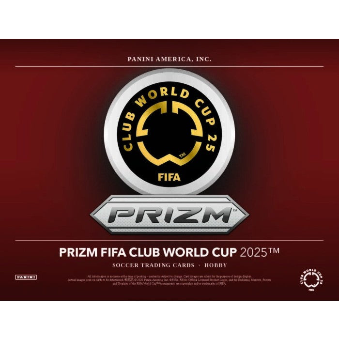 Pre Order - 2025 Panini Prizm FIFA Club World Cup Soccer Hobby Box
