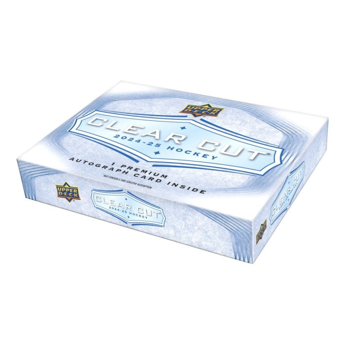 Pre Order - 2024-25 Upper Deck Clear Cut Hockey Hobby Box