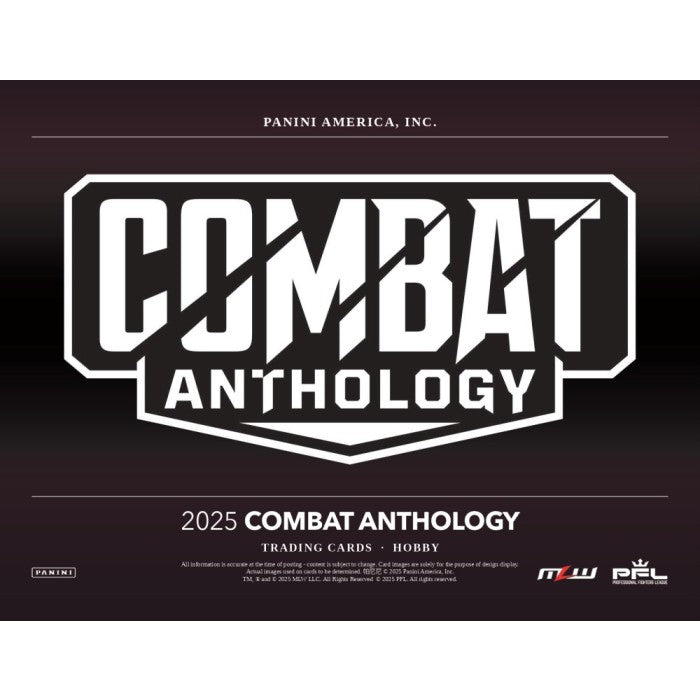 Pre Order - 2025 Panini PFL Professional Fighters League Combat Anthology Hobby Box