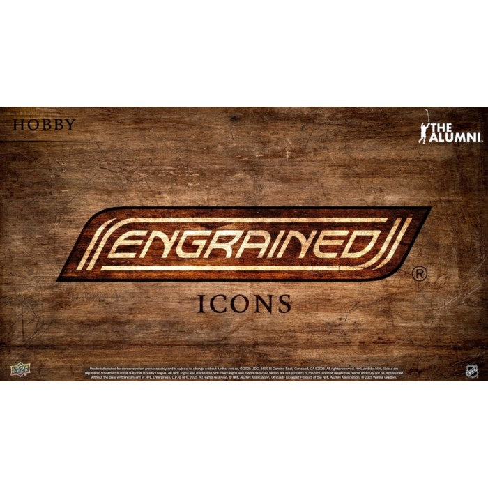 Pre Order - 2024-25 Upper Deck Engrained Icons Hockey Hobby Box