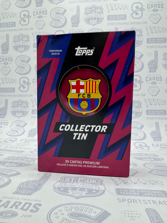 2025/26 Topps FC Barcelona Collector Tin