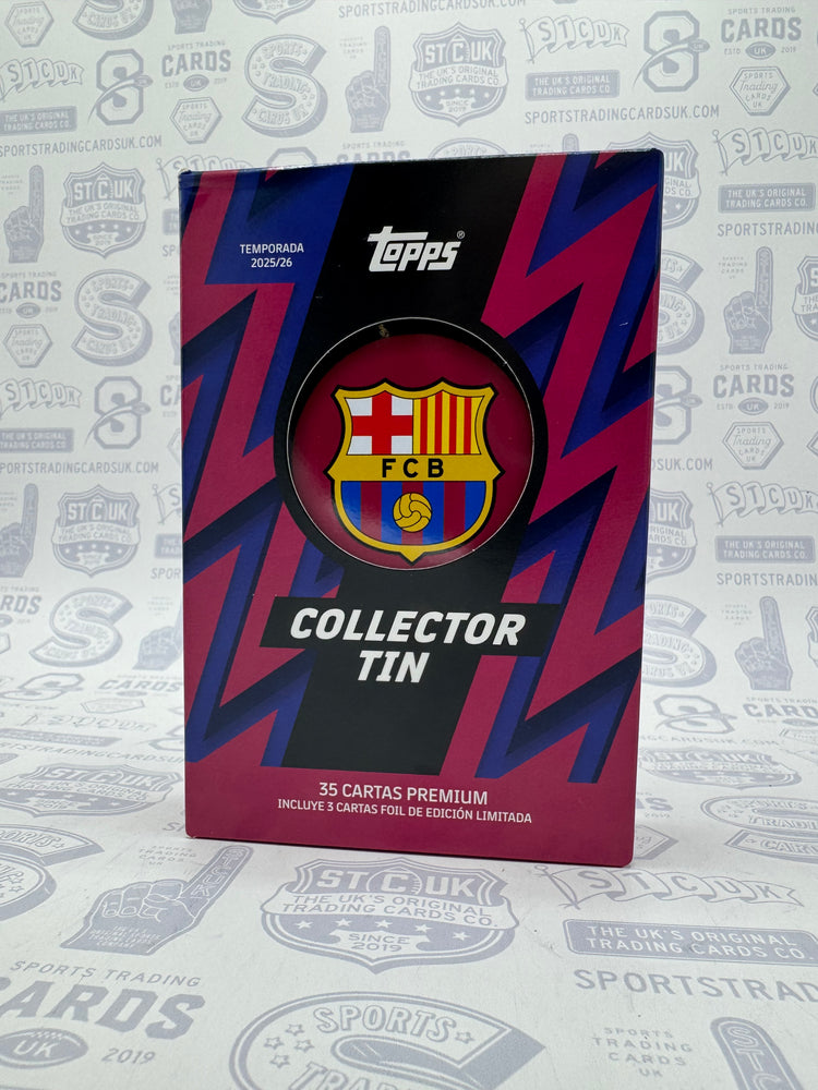 2025/26 Topps FC Barcelona Collector Tin
