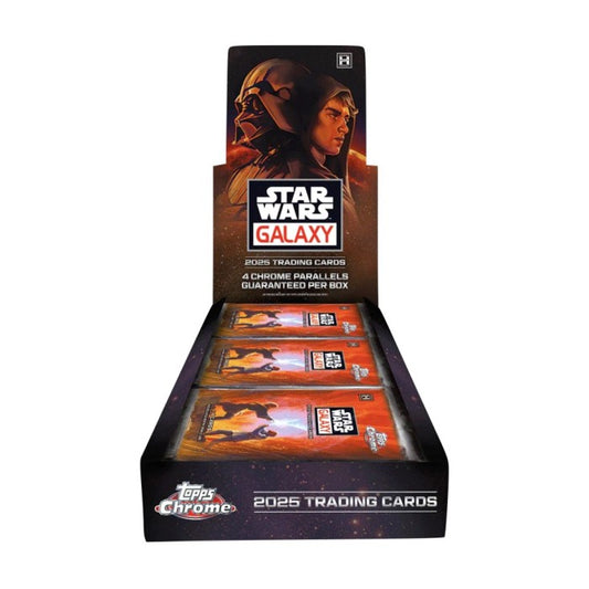 Pre Order - 2025 Topps Star Wars Chrome Galaxy Hobby Box