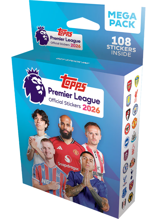 Topps Premier League Stickers 2026 - Mega Pack