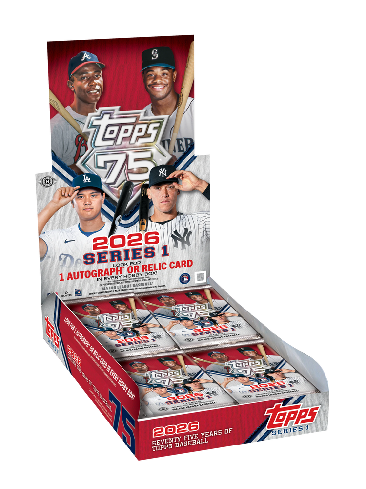 Pre Order - 2026 Topps Series 1 Baseball Hobby Box