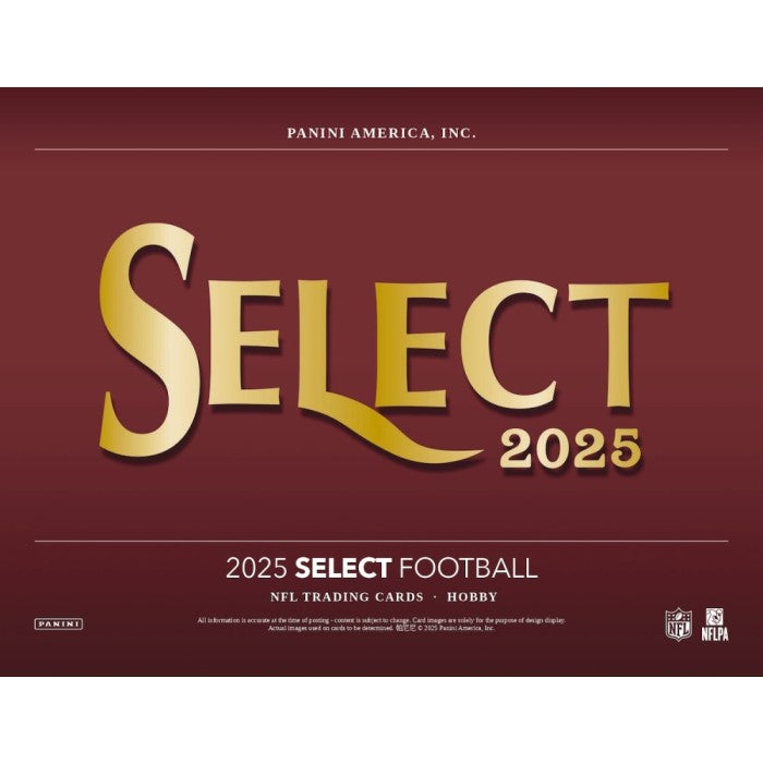 Pre Order - 2025 Panini Select Football Hobby Box