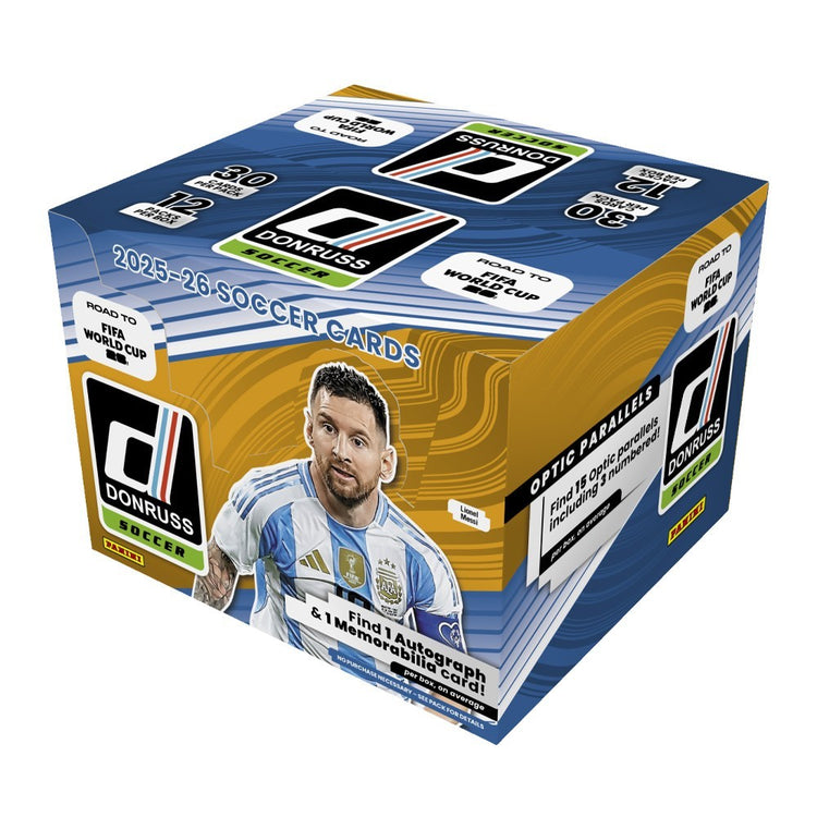 Pre Order - 2025-26 Panini Donruss Road to FIFA World Cup Soccer Hobby Box