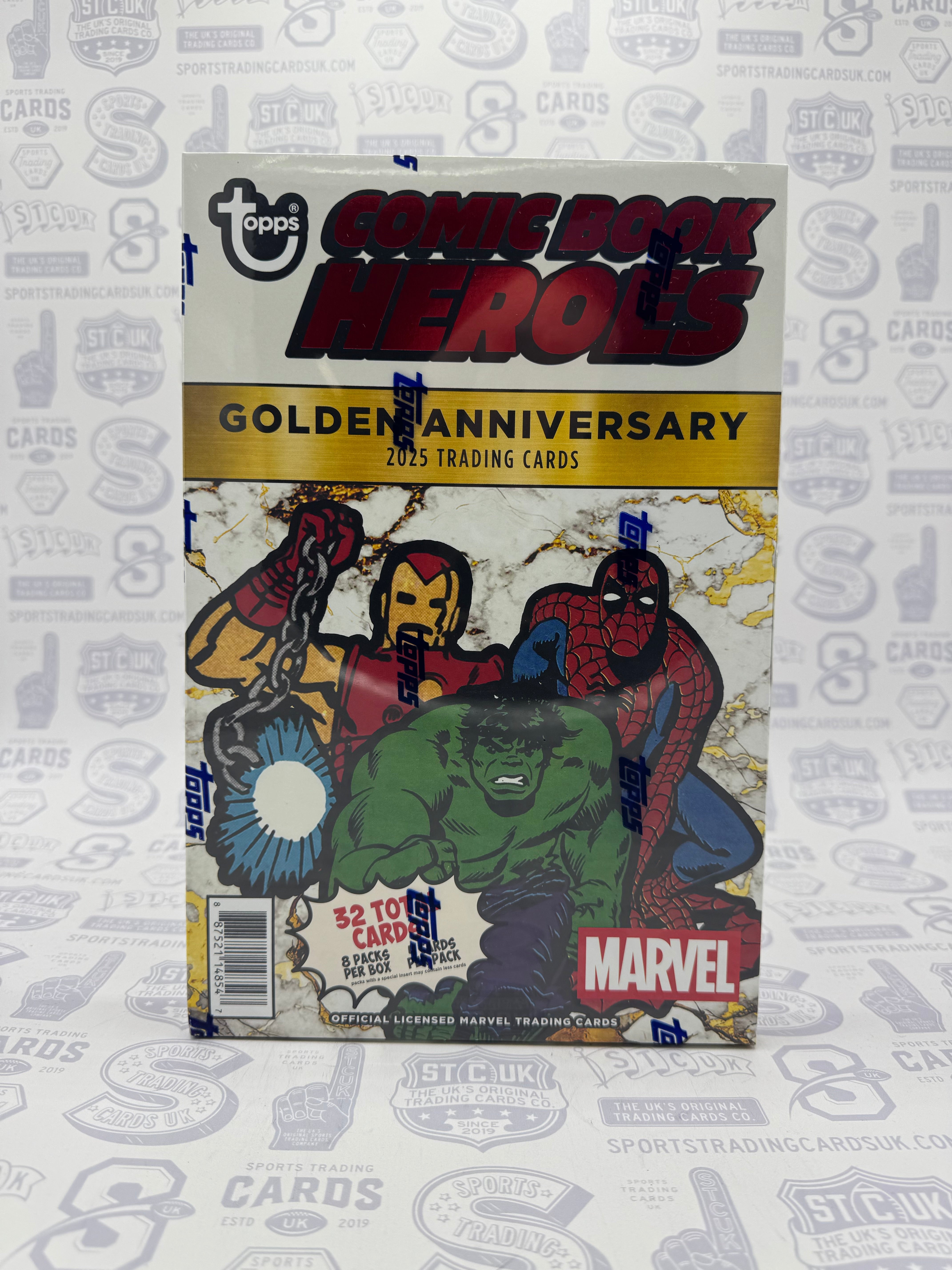 その他 Topps 2025 Marvel Comic Book Heroes 1975 2025 Topps Marvel Comic Book Heroes 1975 Golden Anniversary Hobby Box