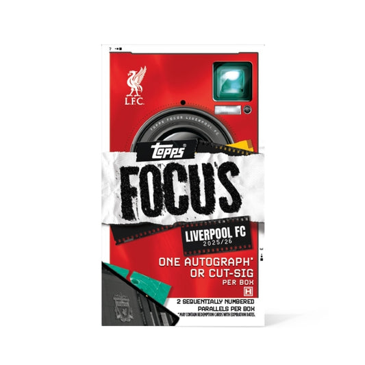 Pre Order - 2025-26 Topps Liverpool Focus Hobby box