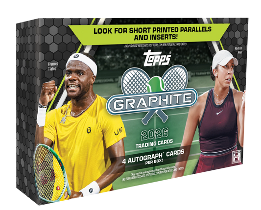 Pre Order - 2026 Topps Graphite Tennis Hobby Box