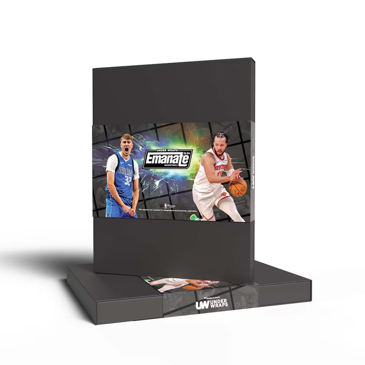 2025-26 Under Wraps Emanate NBA Autographed Collectible Photo Mystery Box - Sports Trading Cards UK