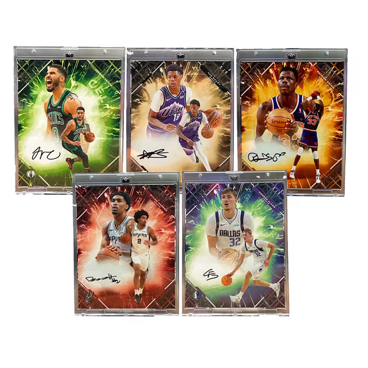 2025-26 Under Wraps Emanate NBA Autographed Collectible Photo Mystery Box - Sports Trading Cards UK