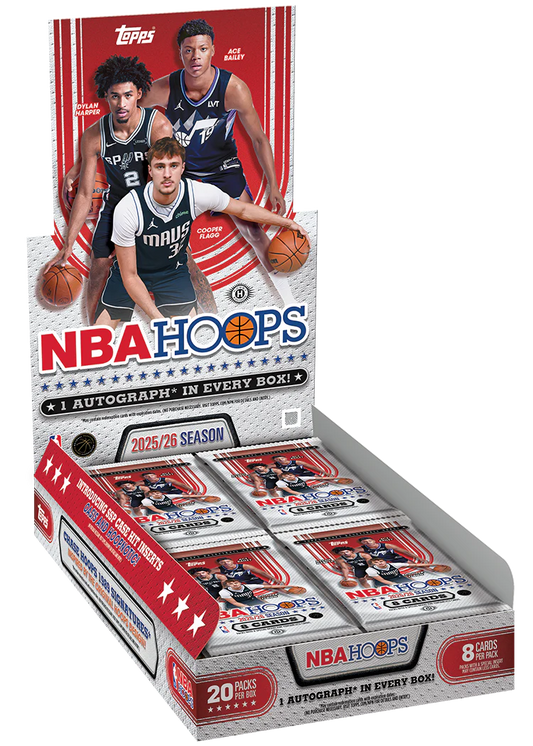 Pre Order - 2025-26 Topps Hoops Basketball Hobby Box