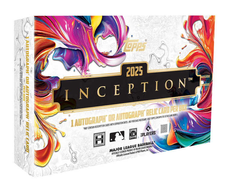 Pre Order - 2025 Topps Inception Baseball Hobby Box