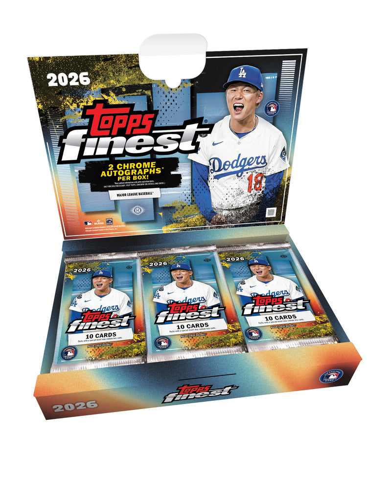 Pre Order - 2026 Topps Finest Baseball Hobby Box