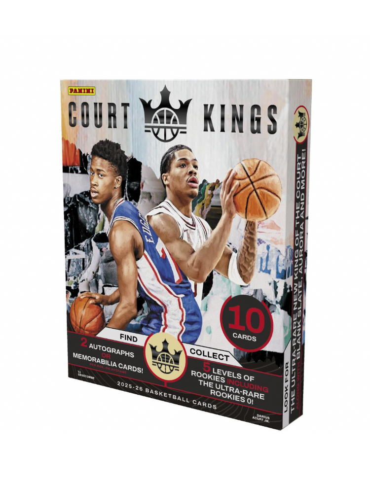 Pre Order - 2025-26 Panini Court Kings Basketball Hobby Box