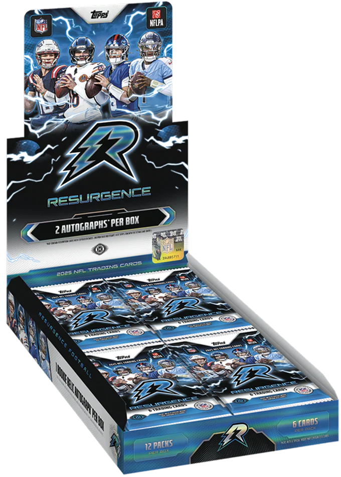 Pre Order - 2025 Topps Resurgence Football Hobby Box
