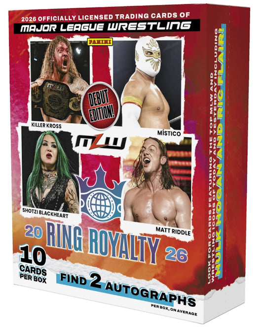Pre Order - 2026 Panini Ring Royalty MLW Major League Wrestling Hobby Box
