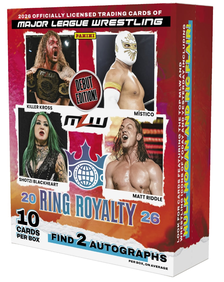 Pre Order - 2026 Panini Ring Royalty MLW Major League Wrestling Hobby Box