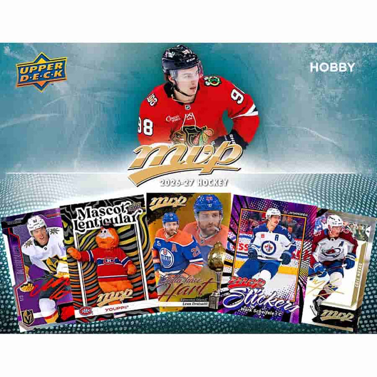 Pre Order - 2026-27 Upper Deck MVP Hockey Hobby Box