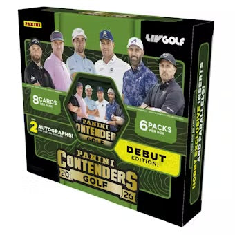 Pre Order - 2026 Panini Contenders LIV Golf Hobby Box