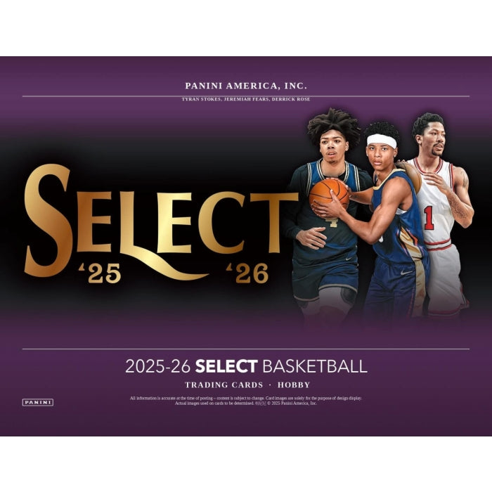 Pre Order - 2025-26 Panini Select Basketball Hobby Box