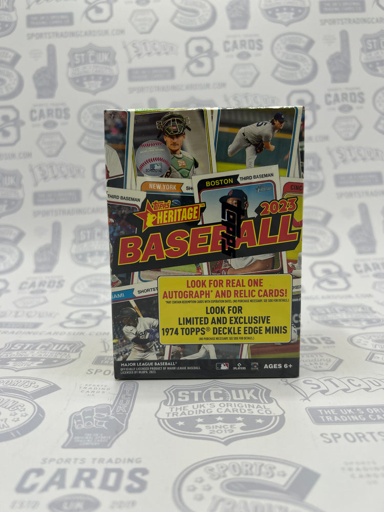 2023 Topps Heritage Baseball Blaster Box