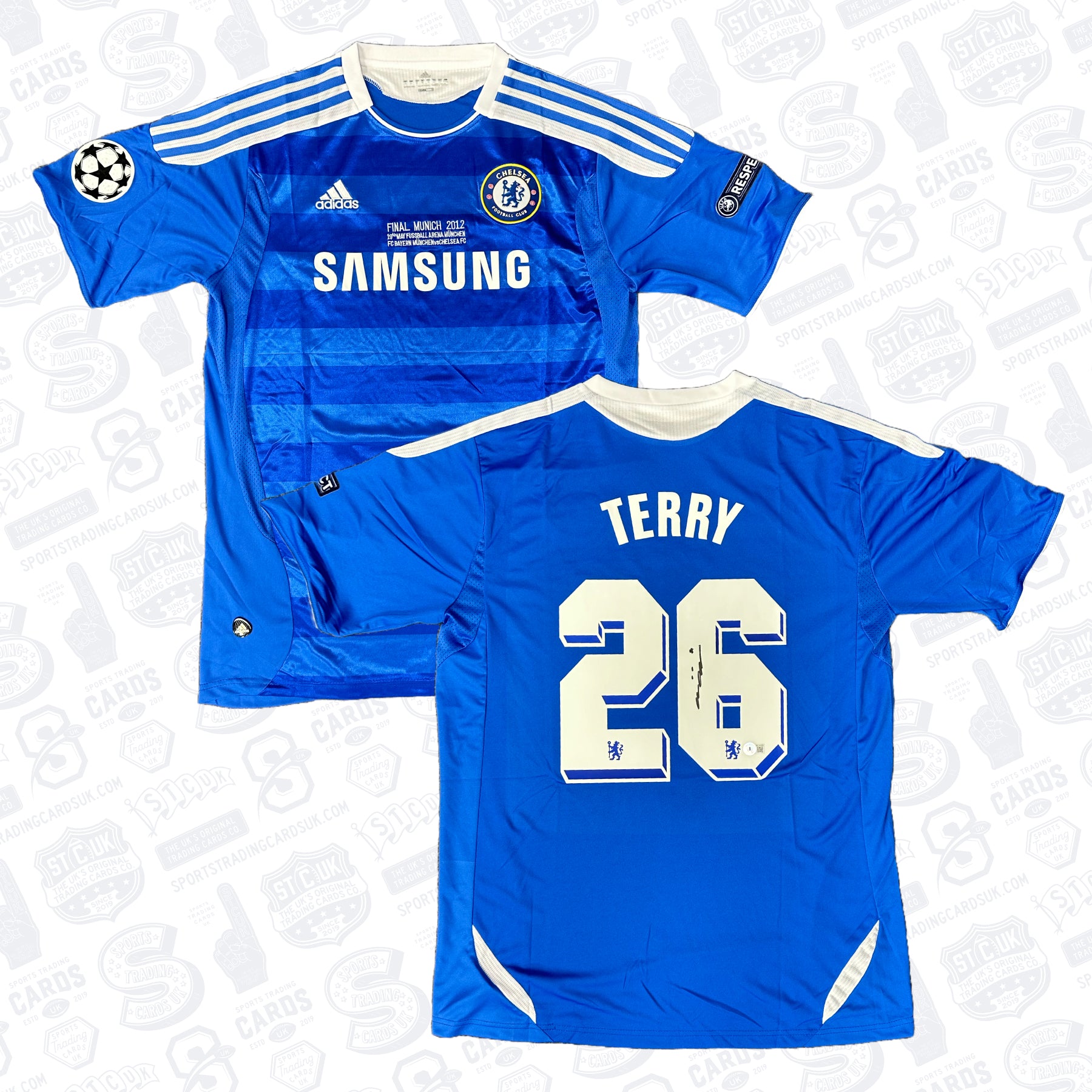 John Terry Signed Chelsea Jersey Beckett COA