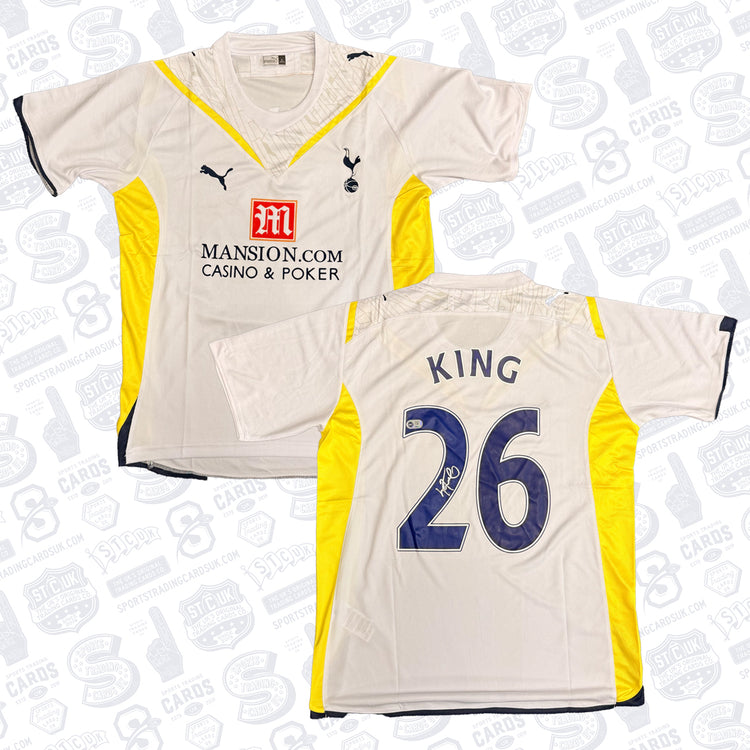 Ledley King Signed Tottenham Jersey