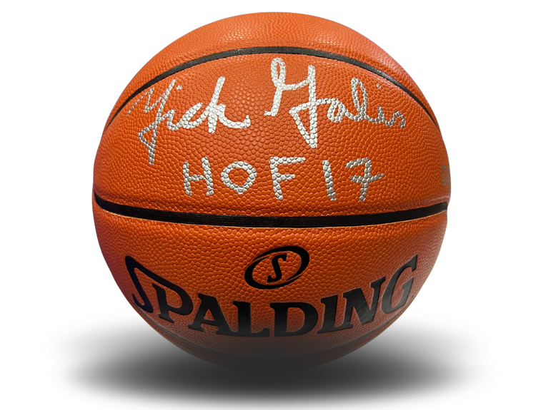 Nick Galis Autographed Authentic Spalding NBA Replica Basketball “HOF 17” Inscription, Limited to 20