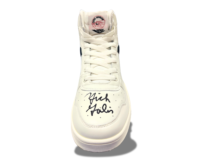 Nick Galis Autographed Authentic Pony City Wings High Sneaker w’ Black Signature, Limited to 50