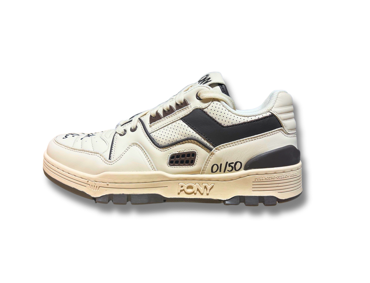 Nick Galis Autographed Authentic Pony M-100 Low Sneaker w’ Black Signature, Limited to 50