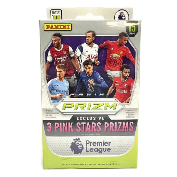 2020/21 Panini Prizm Premier League EPL Soccer Hanger Box - Sports Trading Cards UK