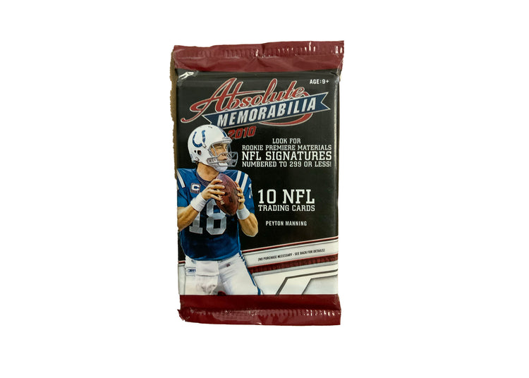 2010 Panini Absolute Football Retail Pack