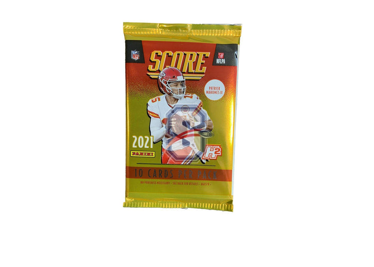 2021 Panini Score Football H2 Hobby Hybrid Pack