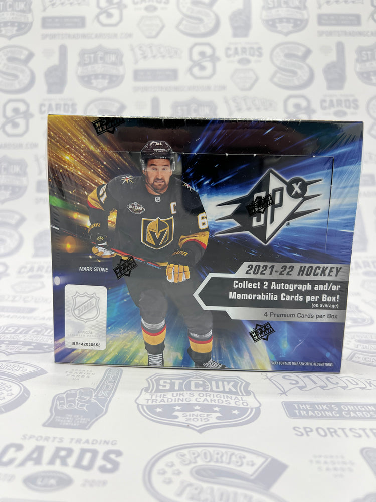 2021/22 Upper Deck SPX Hockey Hobby Box