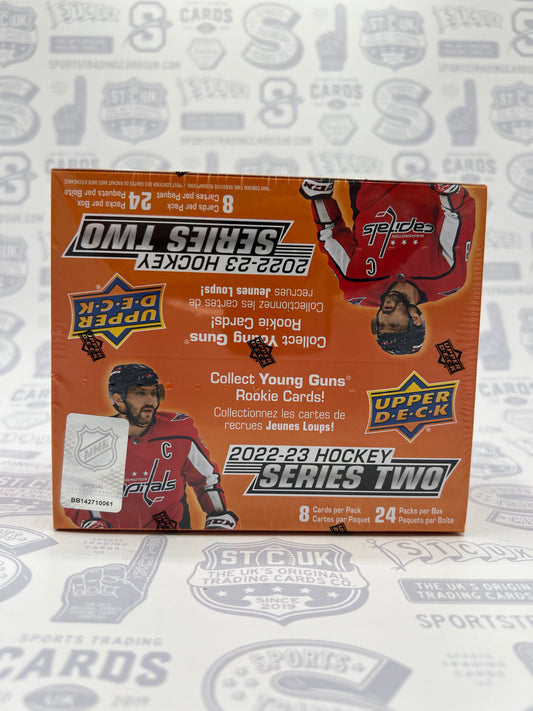 2022/23 Upper Deck Series 2 Hockey Retail Box - Sports Trading Cards UK