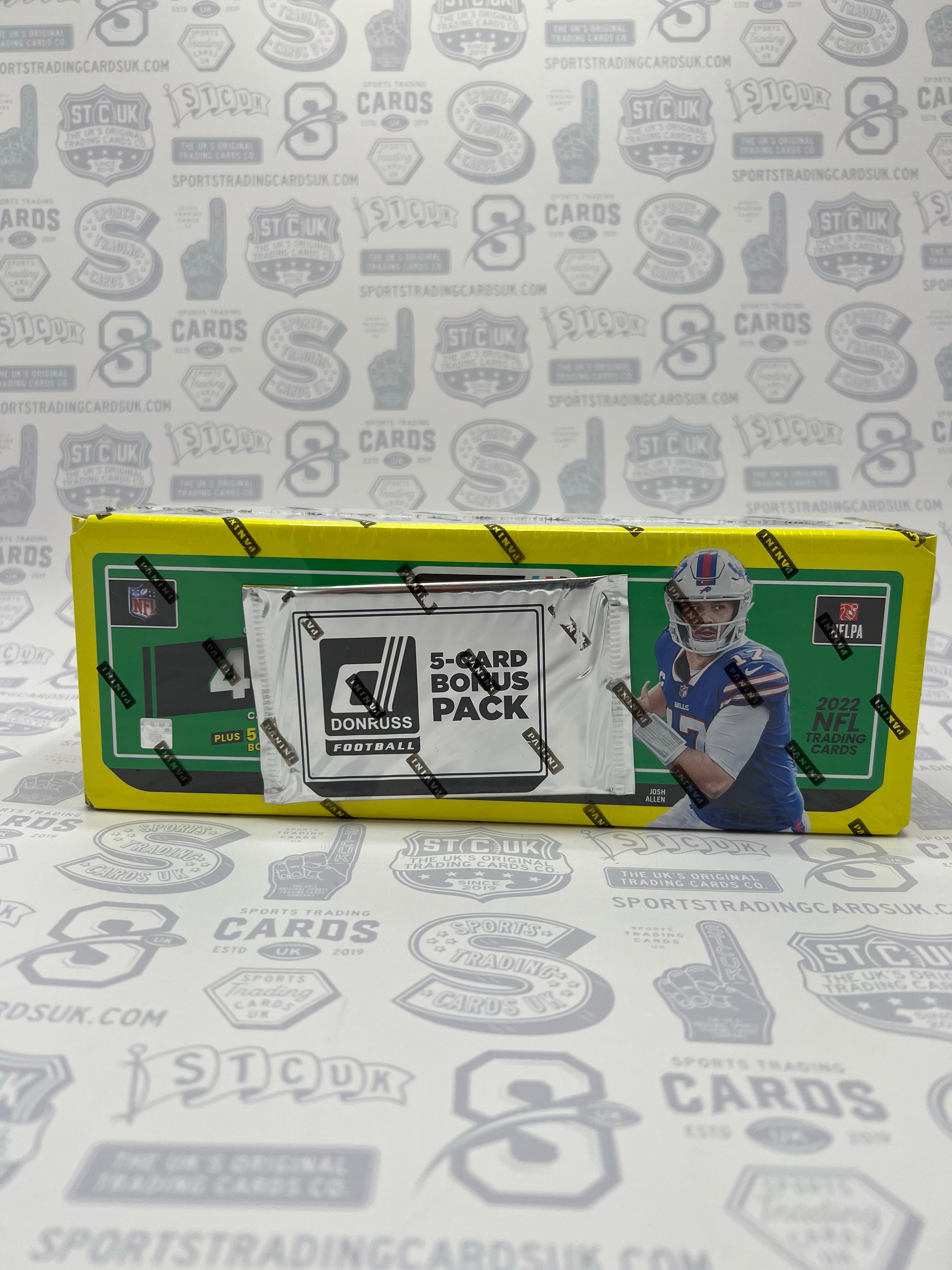 2021 Panini Donruss Football Factory Set Hobby Version 8 Set Case