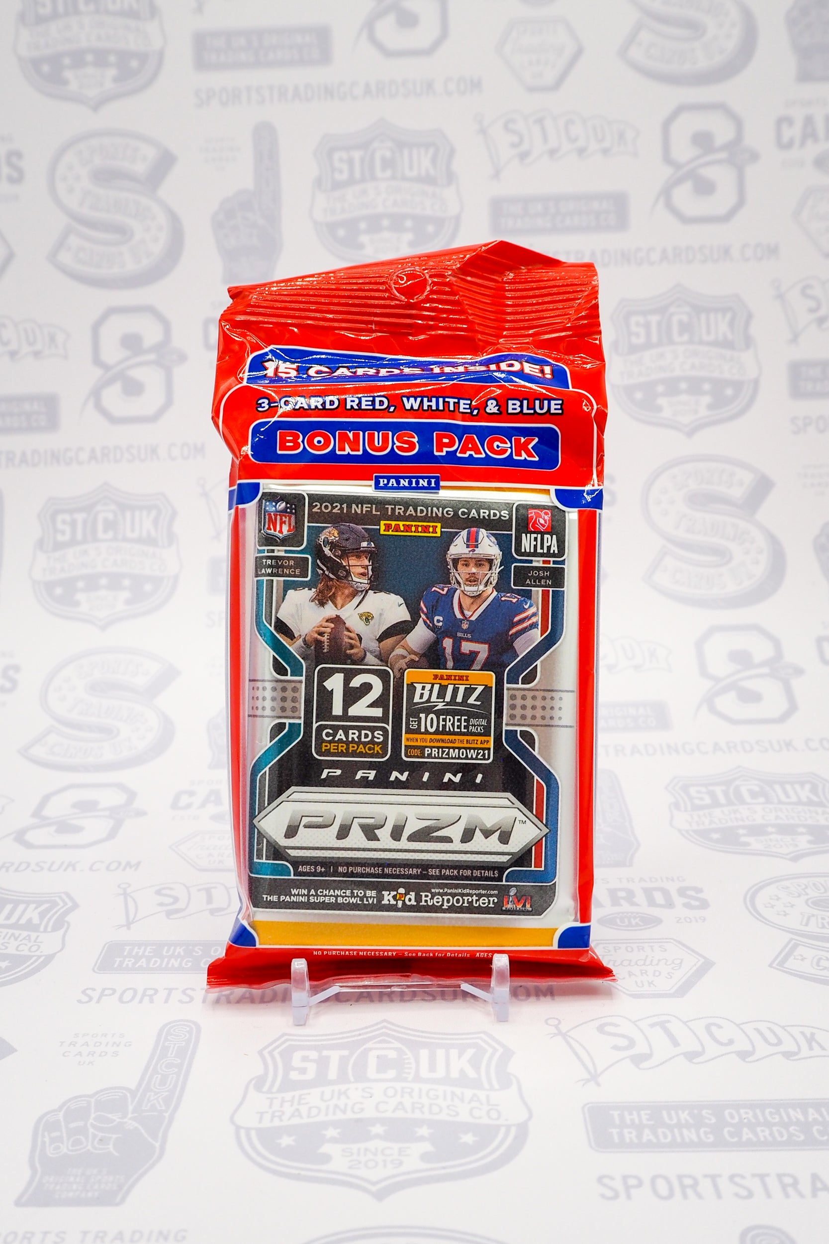 2021 Panini Prizm Football Cello Pack shops Box of 12