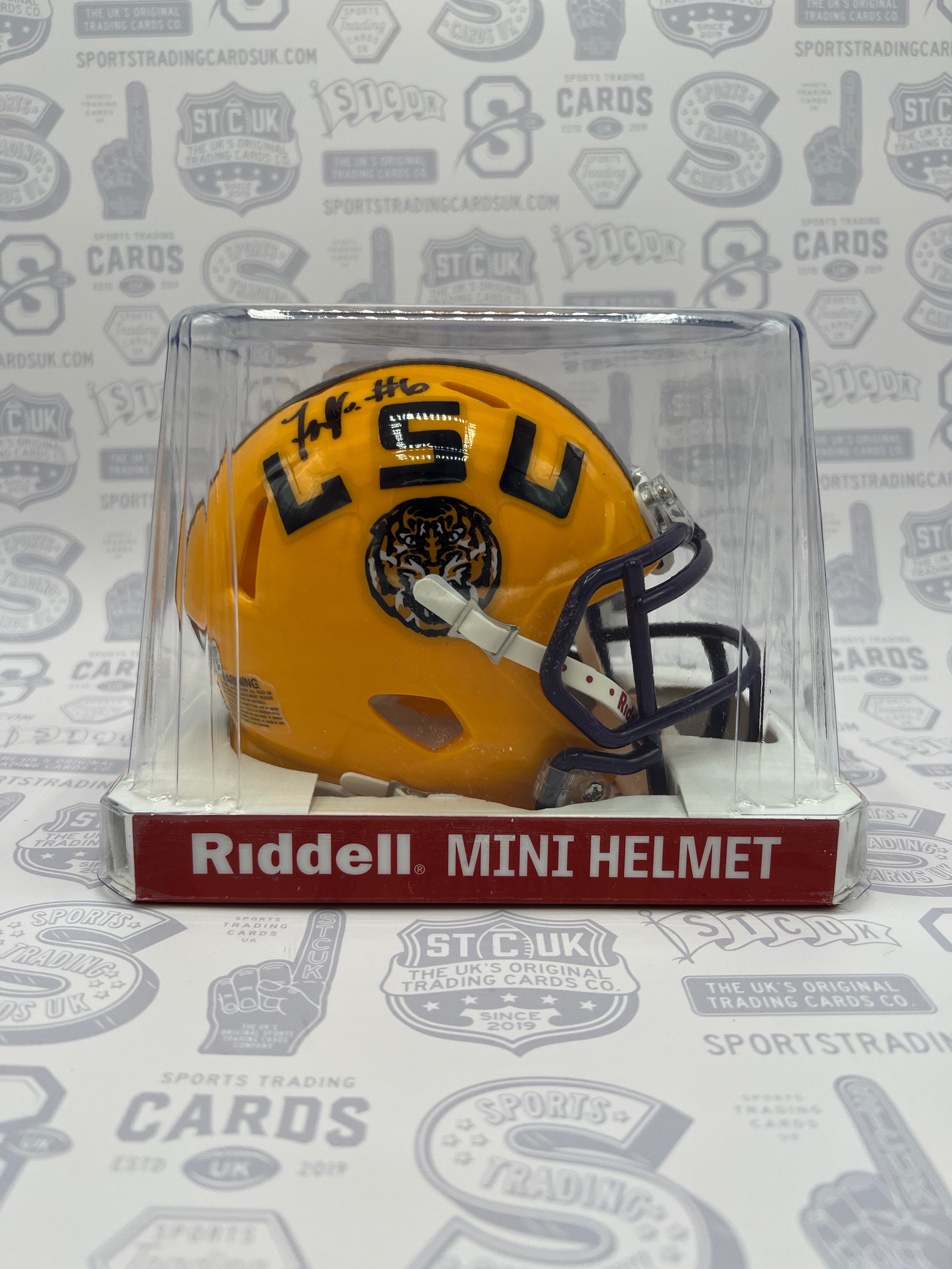 2000 spring football league houston marshalls helmets Terrace Marshall Jr. LSU Tigers Autographed Riddell Speed Mini Helmet Nike Brasilia backpack – Fishing Spoon Lure Based on one of Length - Action:7 feet 4 inches - Mag-Heavy - Fast