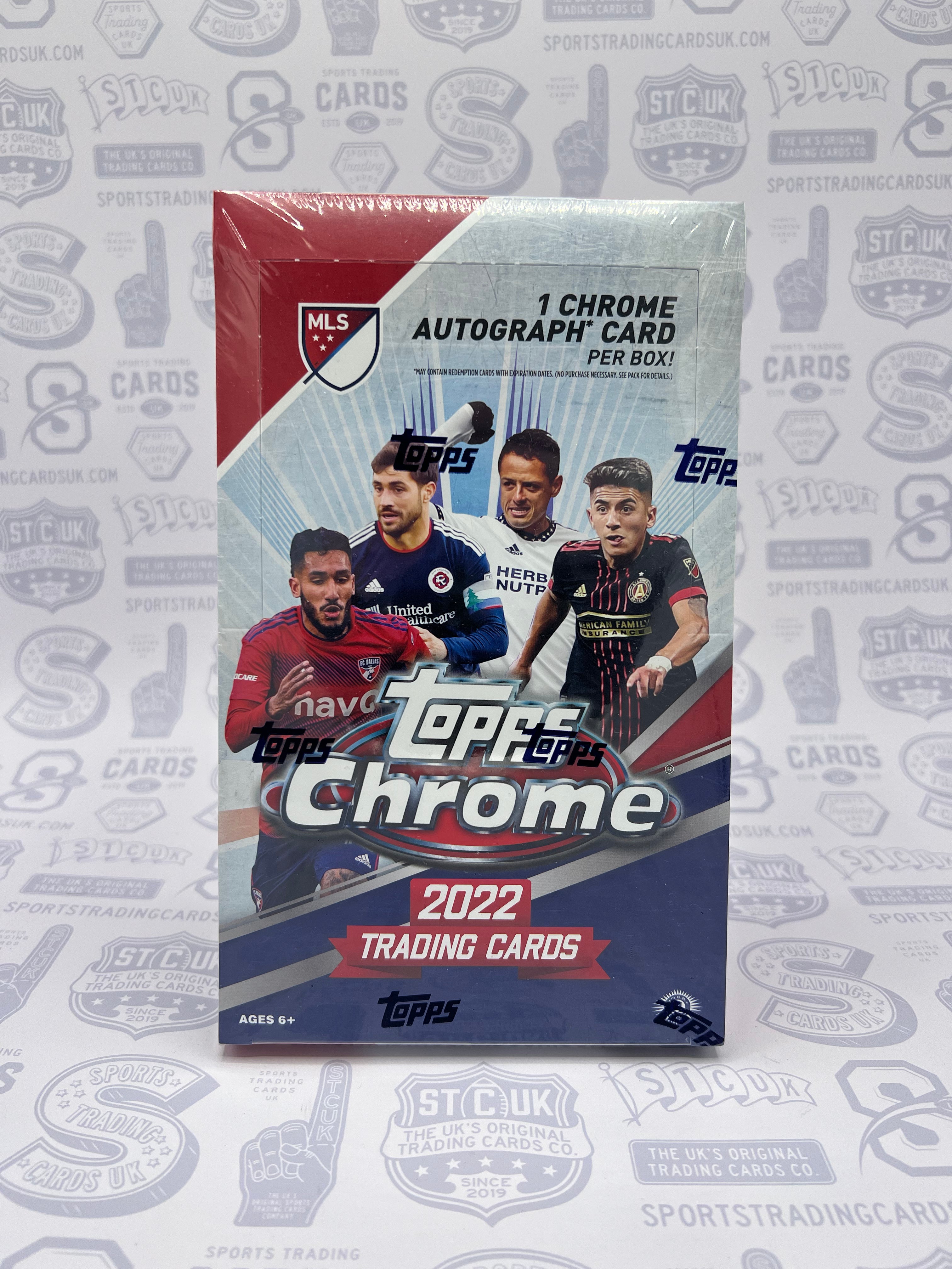 2022 Topps Chrome MLS Soccer Hobby Box - 2022 - US