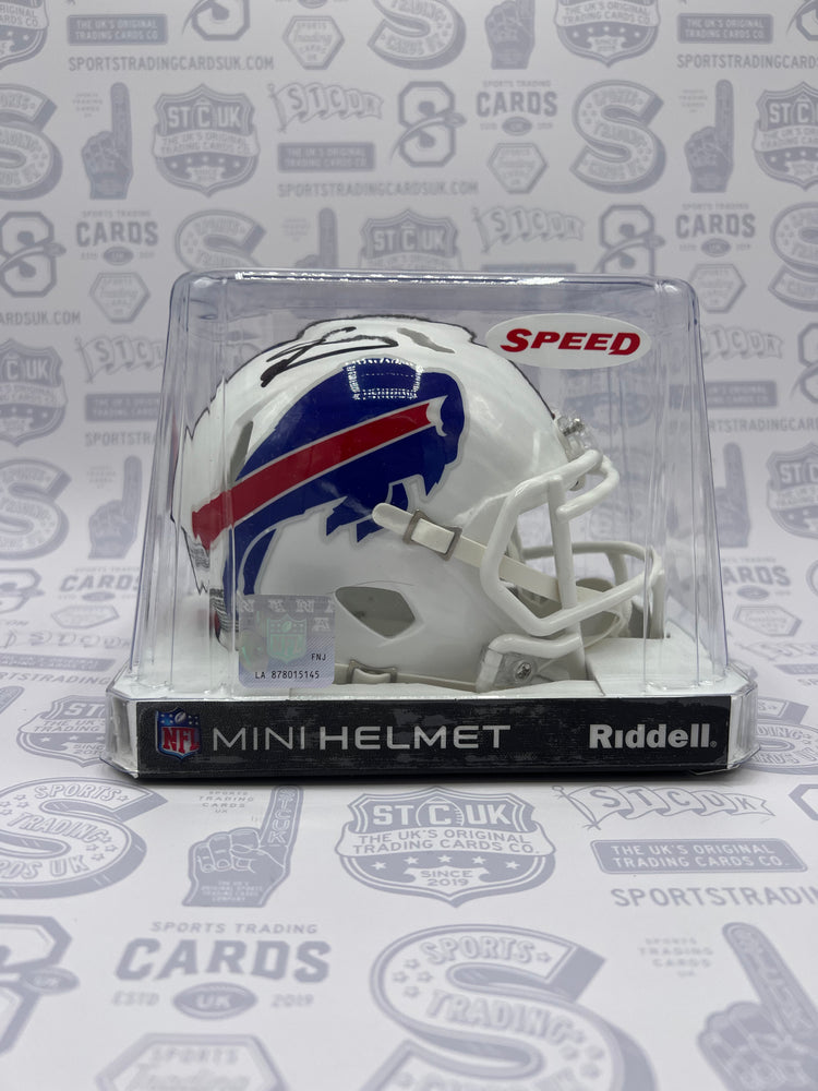Stefon Diggs Buffalo Bills Autographed Riddell Speed Mini Helmet