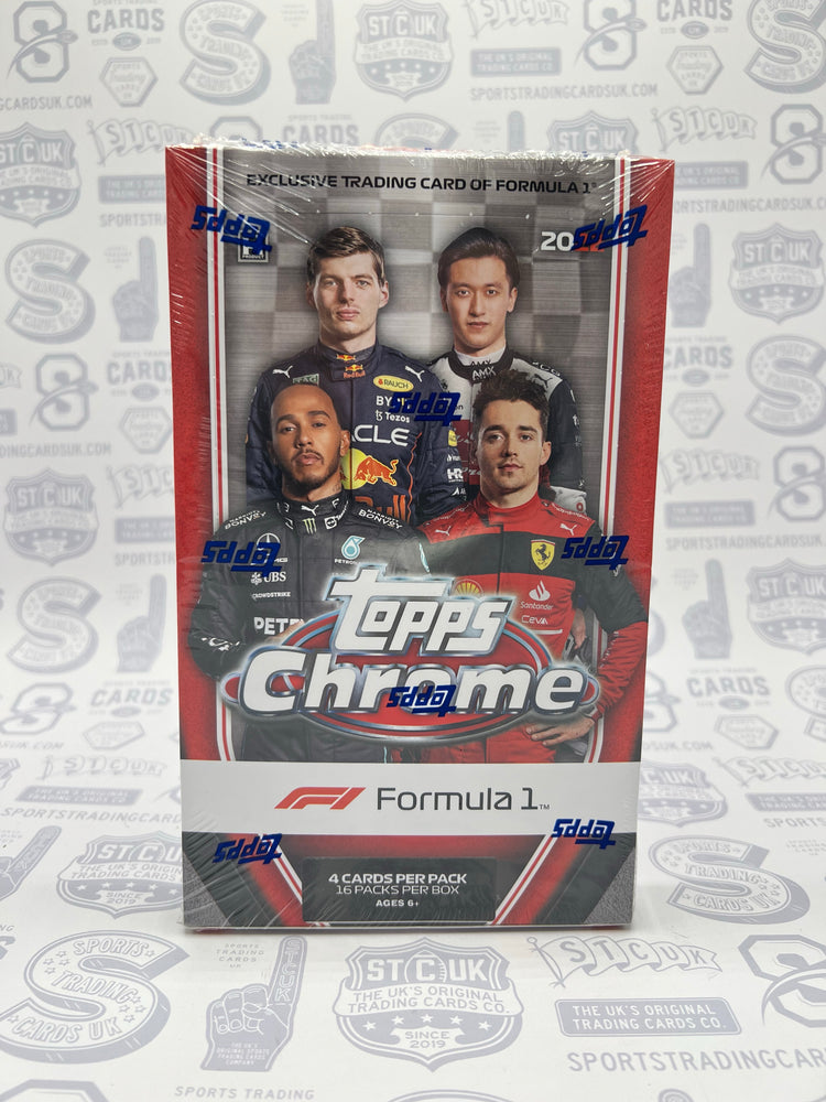 2022 Topps Chrome Formula 1 F1 Racing Hobby Lite Box