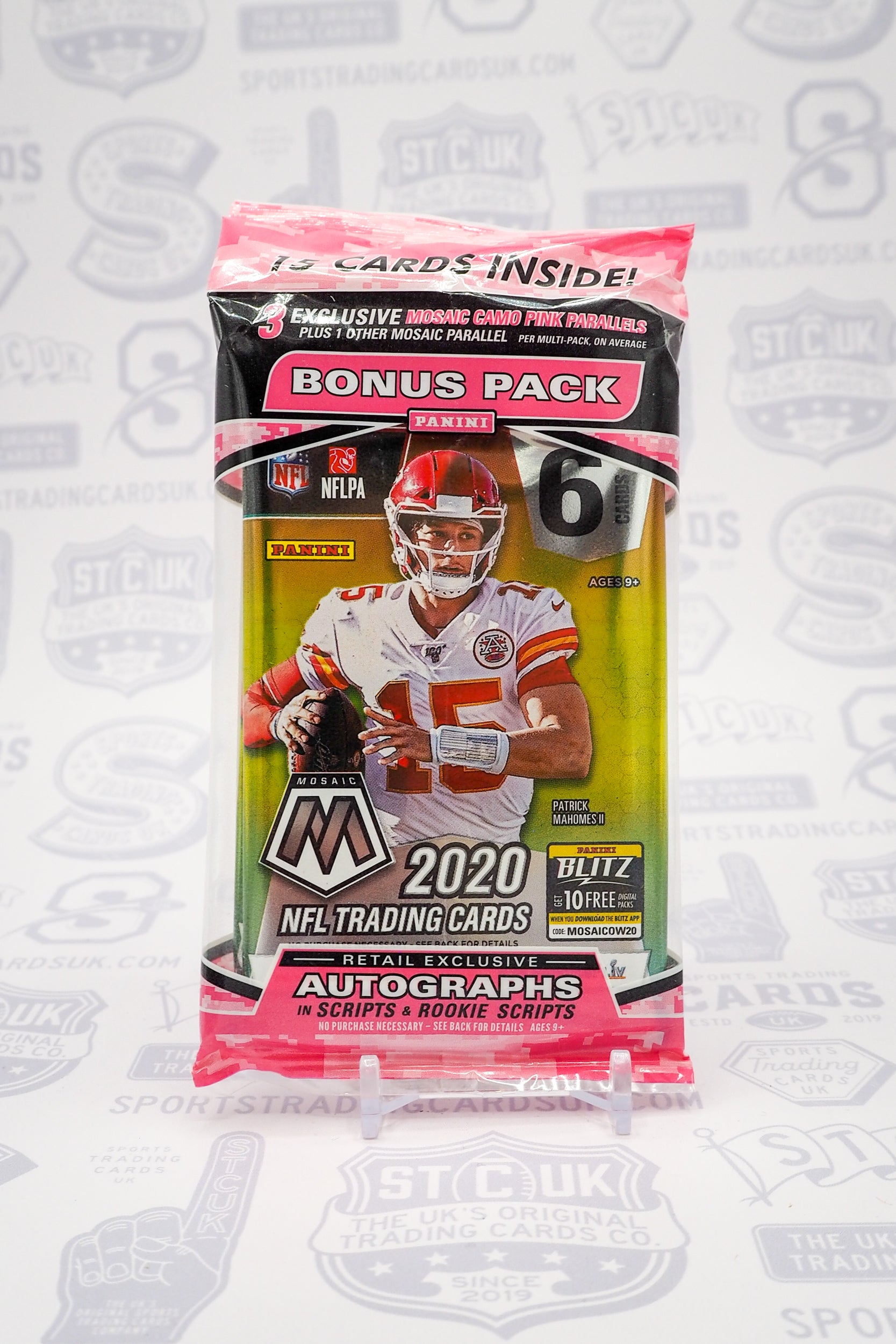 2021 Panini Prizm Football Cello Pack Plus Bonus Pack (15 Total Cards)