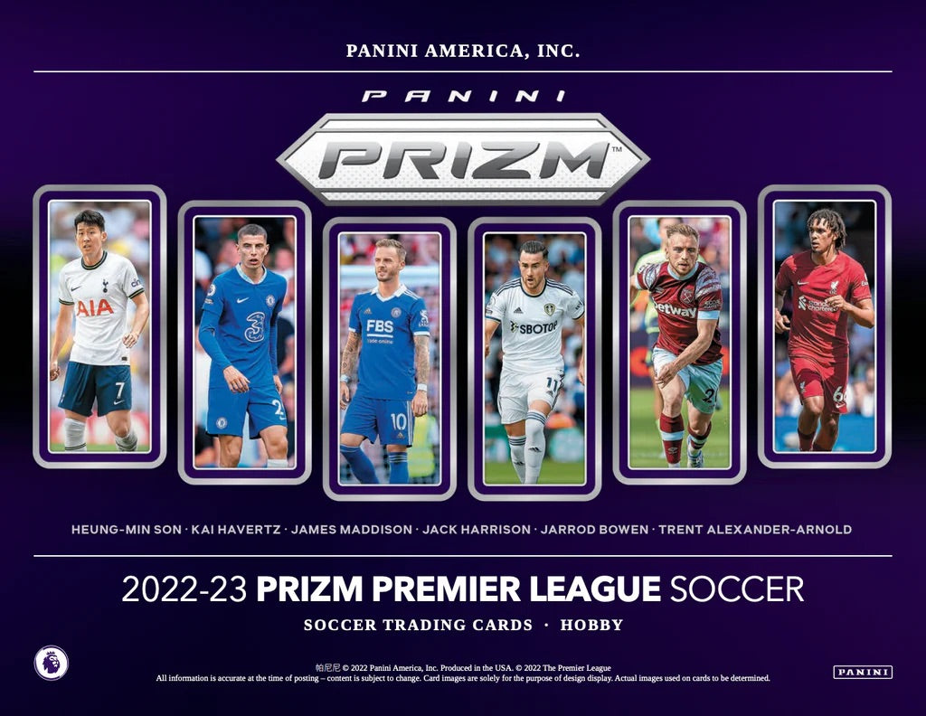 2022-23 Panini Prizm Premier League Collection – Checklist Released