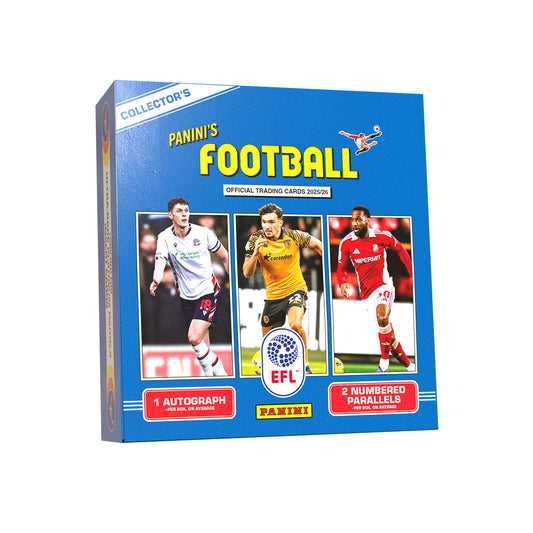 Pre-Order - 2025/26 Panini’s Football EFL Official Collector's Box