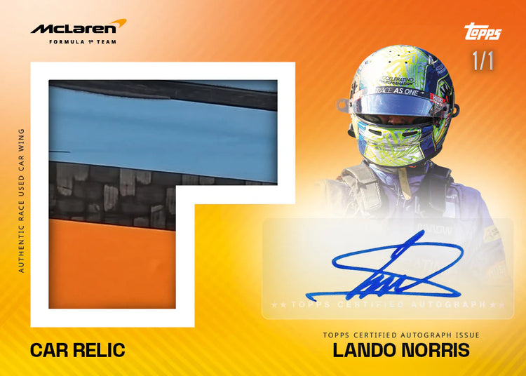 Pre-order 2025 McLaren Racing Box - Sports Trading Cards UK
